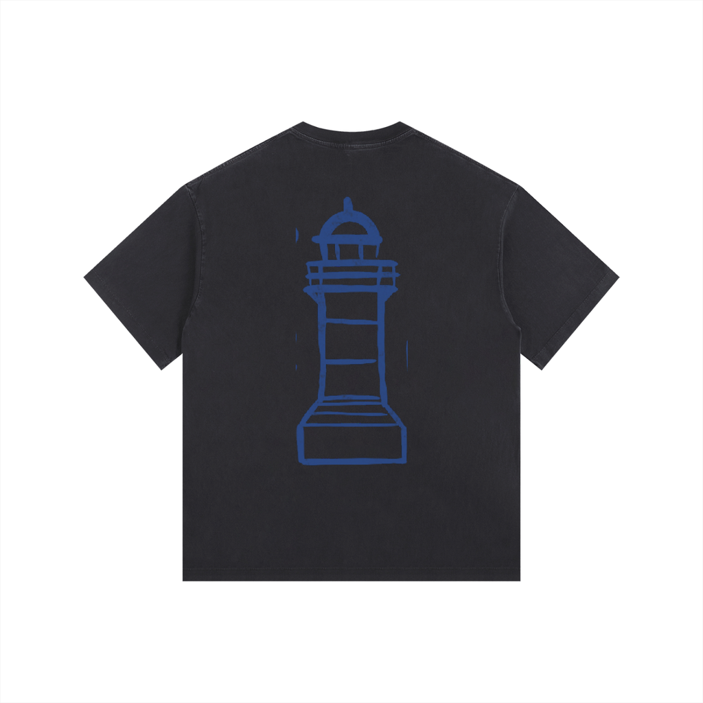 Vintage Washed Oversized Cotton T-Shirt