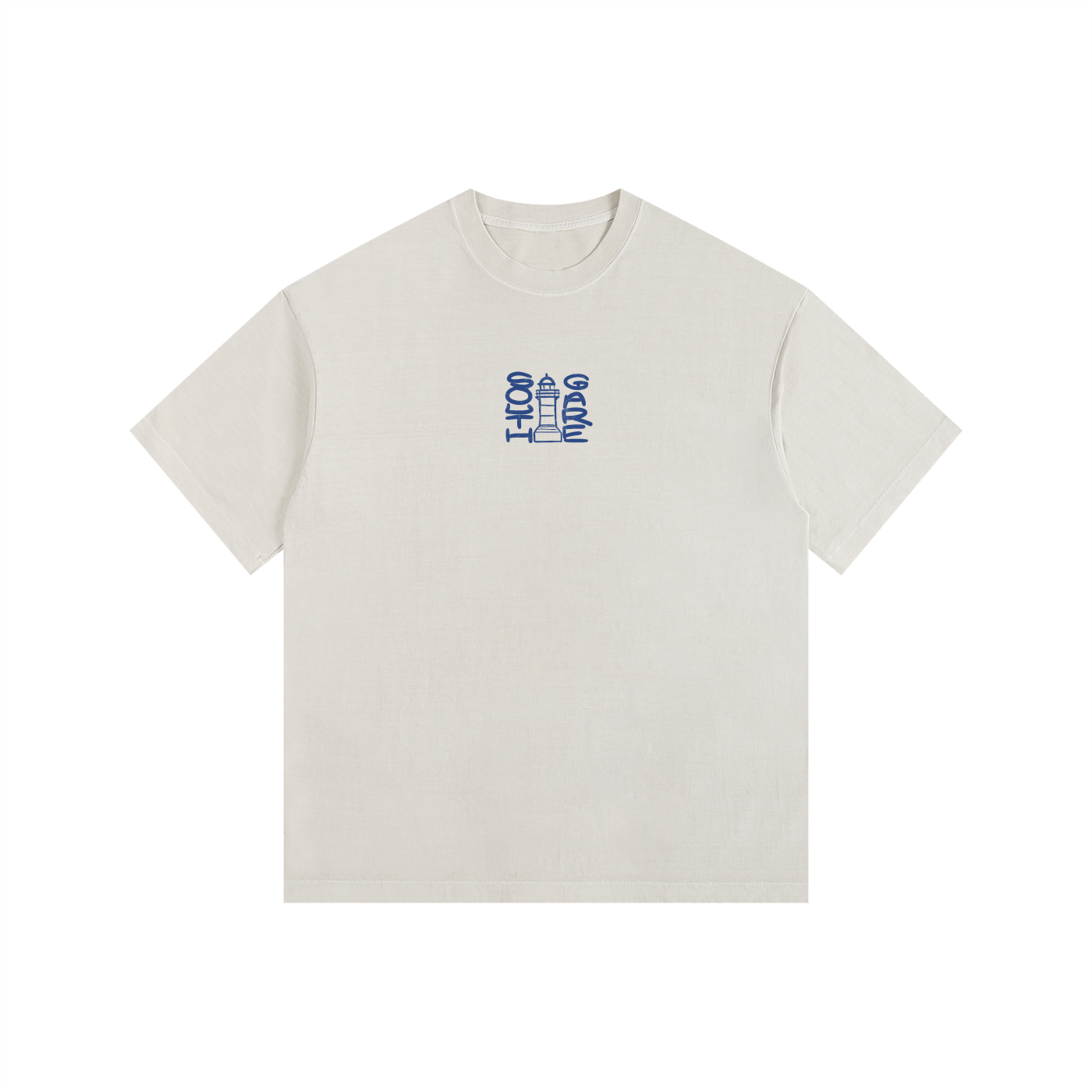 Vintage Washed Oversized Cotton T-Shirt