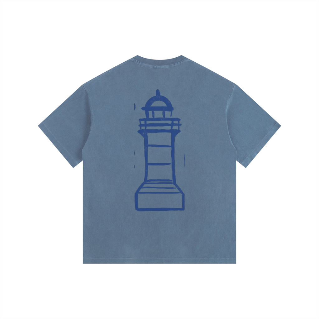 Vintage Washed Oversized Cotton T-Shirt