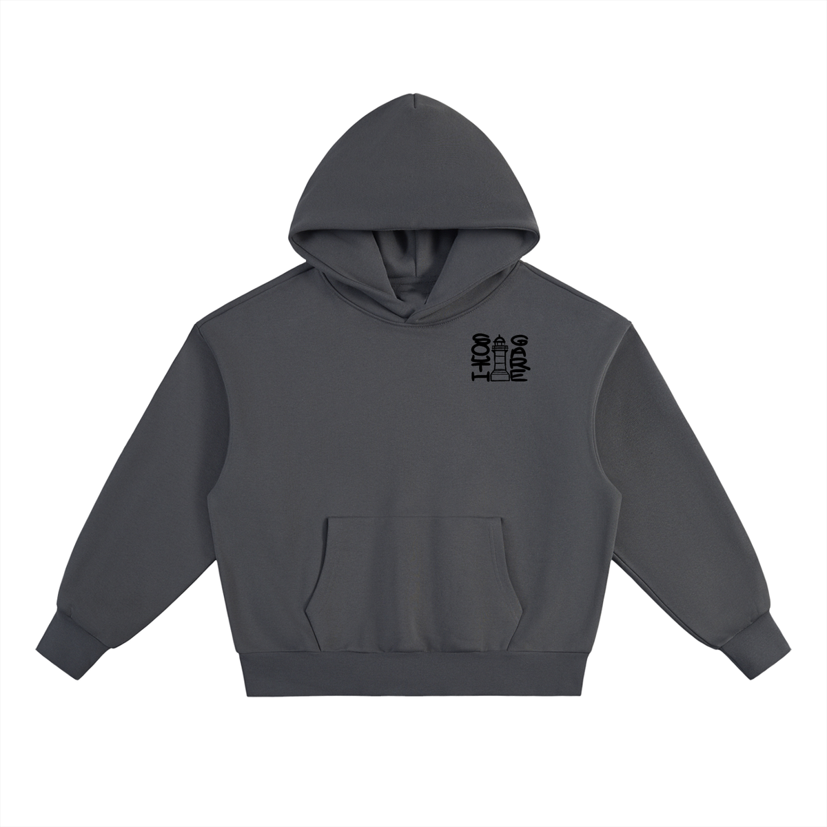 South Gare Shipwreck Map Heavyweight Hoodie